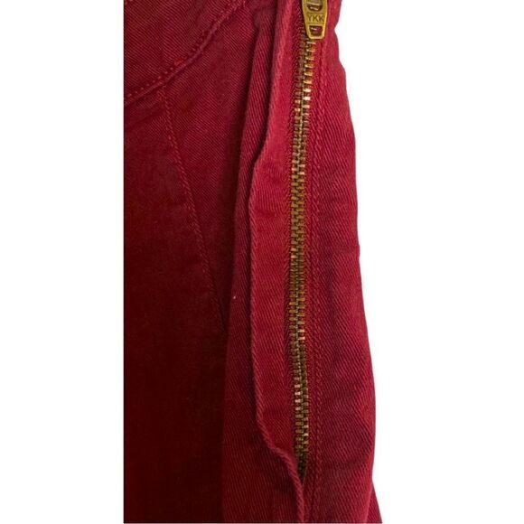 *H&M* Burgundy Jean Shorts - Picture 2 of 4